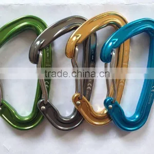 Anpen Aluminum Wire Gate Carabiner Light Weight Rock Climbing Carabiner thumbnail-1