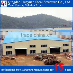 Prefabricated Low Cost Construction Steel Structure Workshop thumbnail-1