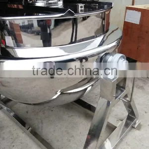 Wenzhou Snack Machines Steam Jacket Kettle/Jacketed Pan/Interlayer Boiler thumbnail-2