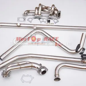 MERTOP RACE Full Exhaust System for Renault 5GT Manifold+Downpipe+cross Over Pipe+Catback thumbnail-1