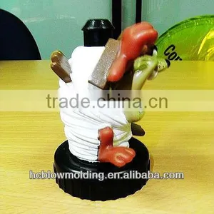 OEM Blow Molding Plastic Christmas 3 d Plastic Doll Christmas Toy Plastic Model thumbnail-3
