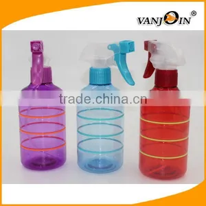 Empty 250ml Plastic Hair Salon Spray Bottle With Trigger Sprayer for Hairdressing thumbnail-1