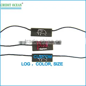 Custom Clothing Garment String Plastic Hang Tag thumbnail-4