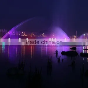 Fountain With Colorful Light thumbnail-4