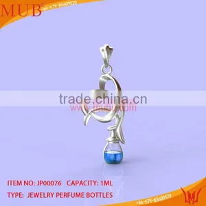 Glass Jewelry Beautiful Shape Necklace Glass Bottle thumbnail-1