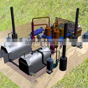 2012 High Profit New Generation Pyrolysis Oil Plant thumbnail-1