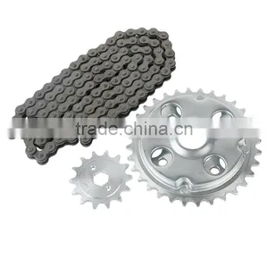 New Sprocket & Chain Kit For Honda Rebel CMX250 CA250 1996-2012 CMX250C 03-11 thumbnail-1
