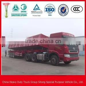 2/3 Axle Bicycle Cargo Transport Semi Trailer thumbnail-6