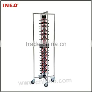 Restaurant Kitchen Mobile Plate Rack,Trolley And Cart For Fast Transport Plate Or Dish thumbnail-1