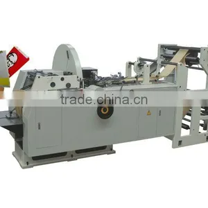 High Speed Automatic KFC Mcdonalds Food Paper Bag Converting Machine thumbnail-1