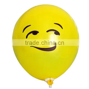 Hign Quailty Rubber Decoration Christmas Emoji Balloon thumbnail-3