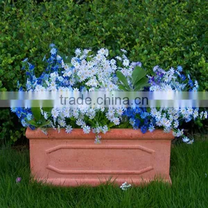 Patio Planter Planter Box Plants Large Resin Planter Pot Simple Design Container QL-66410 thumbnail-1