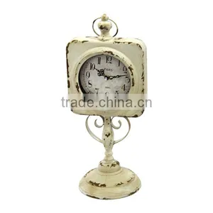 Vintage Metal Table Clock Desk Clock thumbnail-1