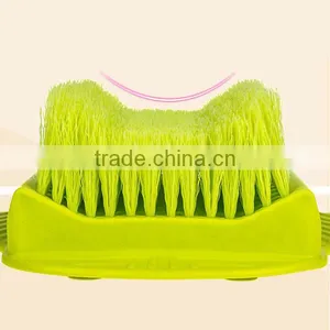 Foot Clean Plastic Massage Brush Bath Shower Foot Scrubber thumbnail-4