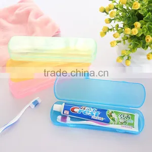 J384 Travel Toothbrush Tube Colorful Toothbrush Tube Toothbrush Box thumbnail-1
