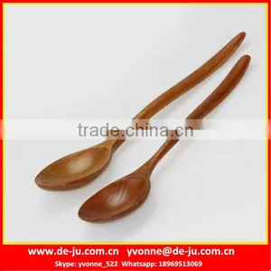 Smooth Carved Wooden Muddler Spoon thumbnail-3