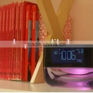 2016 New Arrival Crystal Wireless Multifuction Remote Control Bluetooth Speaker With FM Radio/Night Light/TF Card Supported thumbnail-4