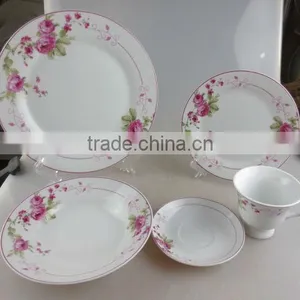 30pcs Beautiful Decal Porcelain Dinner Ware Set thumbnail-1