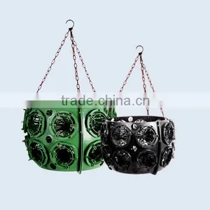 Sol Garden Pot Decorative Metal Hanging Basket Planters Ball Planter SOL SL-Y206 thumbnail-6