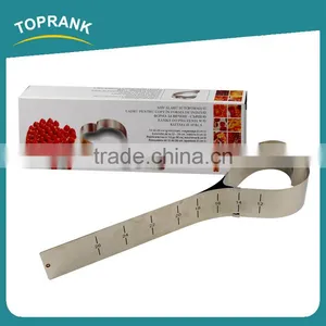 Toprank Hot Sale Custom-made Stainless Steel Adjustable Heart Shaped Cake Mold Bakeware Cake Mold With Measurement thumbnail-1