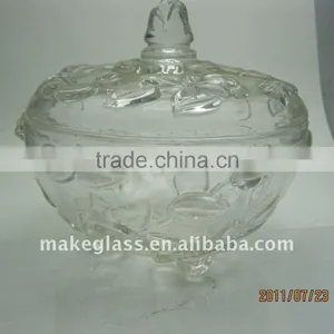 Glass Bowl,glass Sugar Bowl,glass Candy Bowl,glassware thumbnail-1