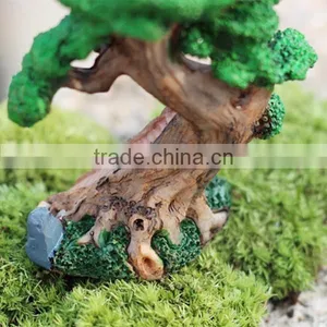 Custom Resin Crafts Garden Decor Artificial Miniature Tree House Gnome thumbnail-5