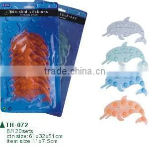 Dolphon Shape Plastic Anti-slip Bath Mat thumbnail-1