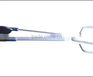 HIGH QUALITY Food Tong Iron With Powder Coating Plastic Coating Handle thumbnail-3