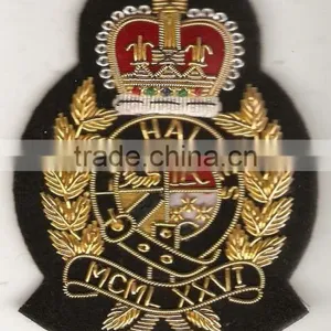 Hand Embroidered Badges , Emblems , Crest , Insignias , Patches thumbnail-1