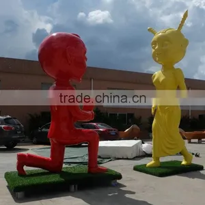 Outdoor Giant Lover Statue thumbnail-1