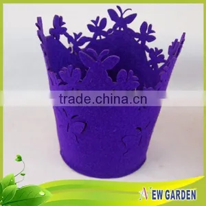 Wholesale Price Different Color Metal Garden Lacy Glowing Flower Pot thumbnail-4
