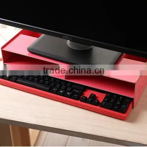 Creative Desktop DIY Wood Increased Computer Rack thumbnail-1