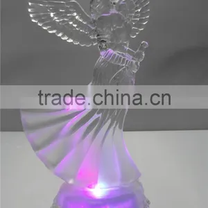 Lovely Acrylic Led Christmas Angel for Party Decoration thumbnail-4