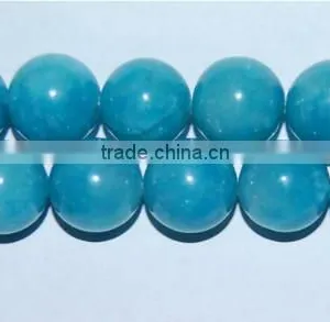 22mm Aquamarine Beads Strands thumbnail-1