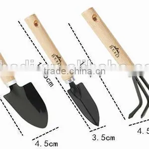 3 Pcs Competitive Price High Quality Steel Kids Garden Hand Tool Set thumbnail-2