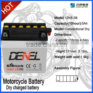 12V5.5Ah Motorcycle/Electric Scooter Battery thumbnail-1