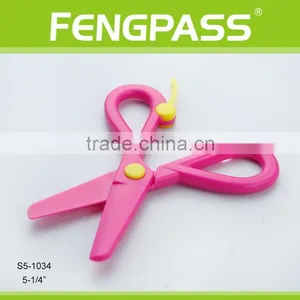 S5-1034 5 Inch Plastic Material For Shape Cutting Fancy Scissors thumbnail-4