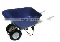 Agricultural Equipment Drump Plastic Tray Wheel Barrow WH9600 thumbnail-3