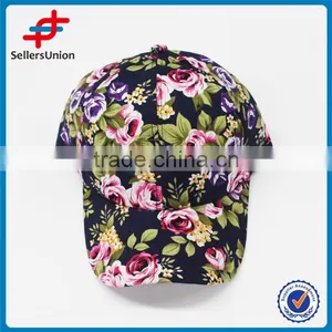 2017 New Product Best Seller Printed Customized Logo 100% Polyester 6-panel Multi Color Dad Hat thumbnail-1