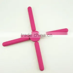 16084 Foldable Non-Stick Heat Resistant Silicone Mat , Silicone Baking Holder thumbnail-6