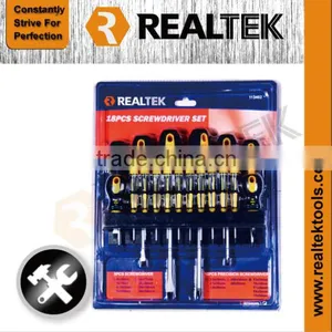 18PCS Screwdriver Set With TPR/PP Handle thumbnail-1