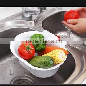 Creative Hanging Basket Sink Drop, Fruits and Vegetables With Waterlogging Caused by Excessive Rainfall Hanging Basket, Receive thumbnail-1