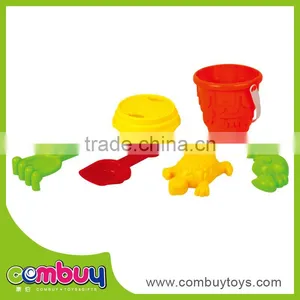 Best Sale Summer Sand Beach Set Rectangular Plastic Bucket With Lid thumbnail-1