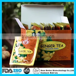 100% Natural Instant Honeyed Ginger Drink, Instant Lemon Ginger Tea Caffeine Free thumbnail-2