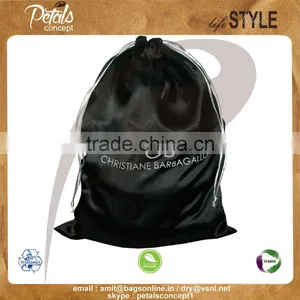 Satin Drawstring Bag thumbnail-1
