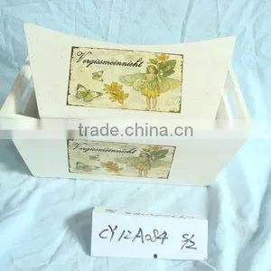 Water Slide Decal Paper Wooden Pot Planter thumbnail-1