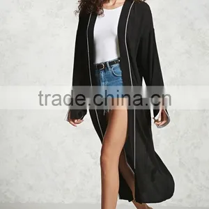 Muslim Long Cardigan Contemporary Longline Kimono Cardigan Knitwear Cardigan Manufacturers thumbnail-3