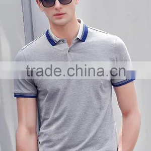 100% Cotton Pique Custom Polo Shirt Blank Golf T-shirt Short Sleeve Mens Polo t Shirt thumbnail-5