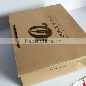 Wholesale TOP Quality Reusable Custom Logo Printing Kraft Paper Bag thumbnail-5