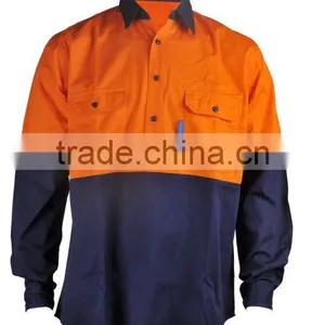 100%Cotton Anti-UV UPF 50+ Long Sleeve Shirts thumbnail-1